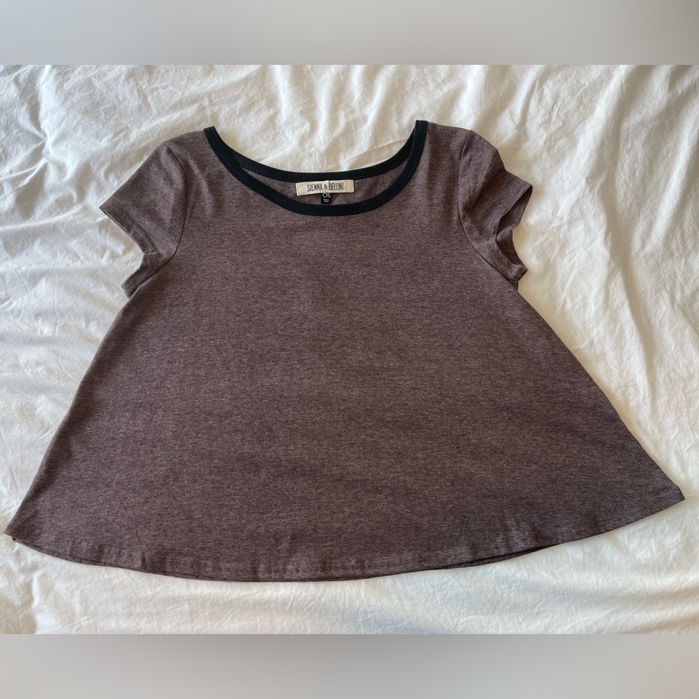 Sienna & Bellini Mauve Bell Shaped T-Shirt
